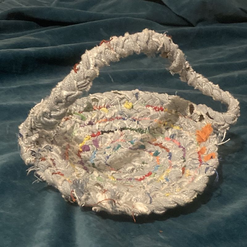 Up-cycled basket